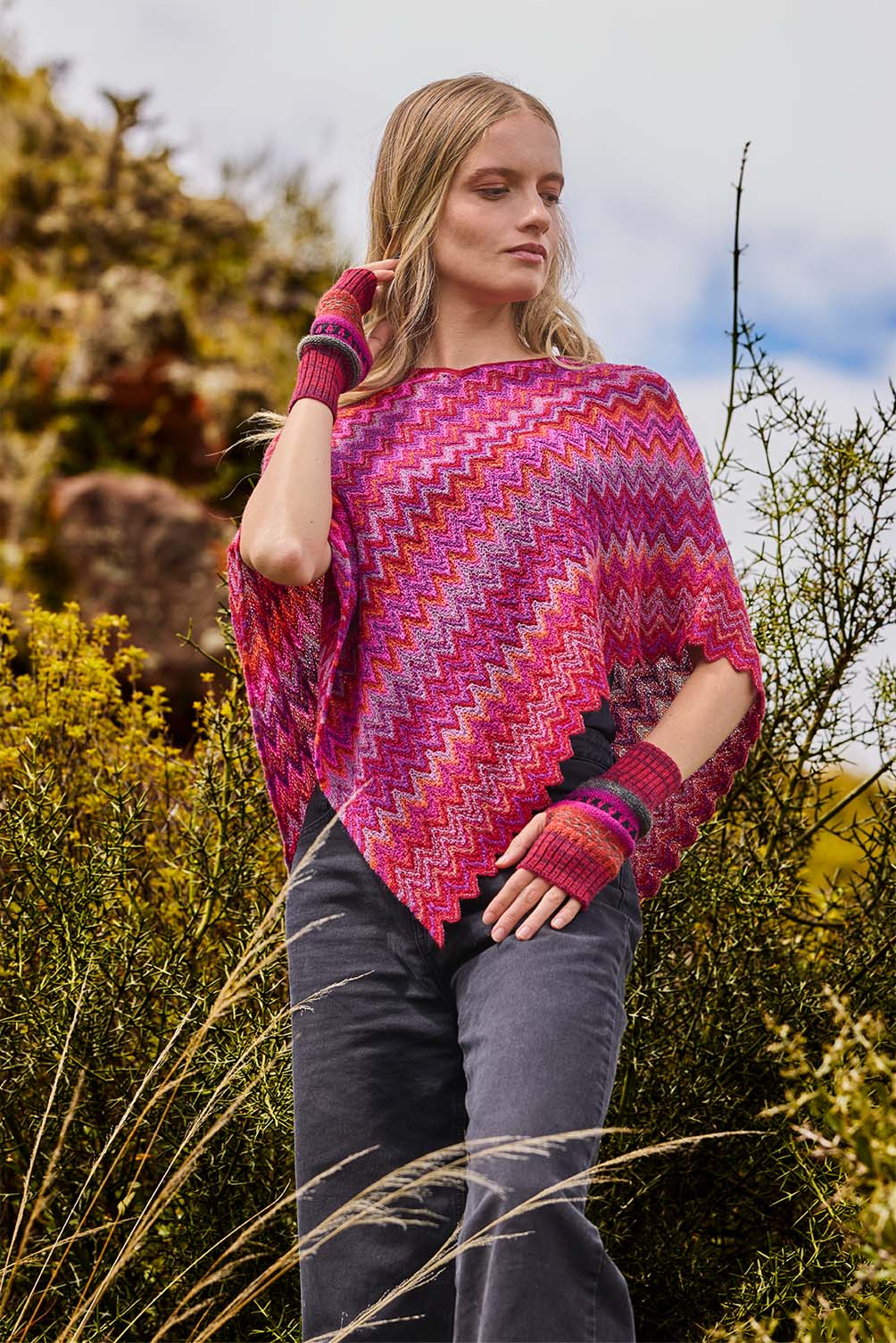 Poncho Lisbet_Rojo_3