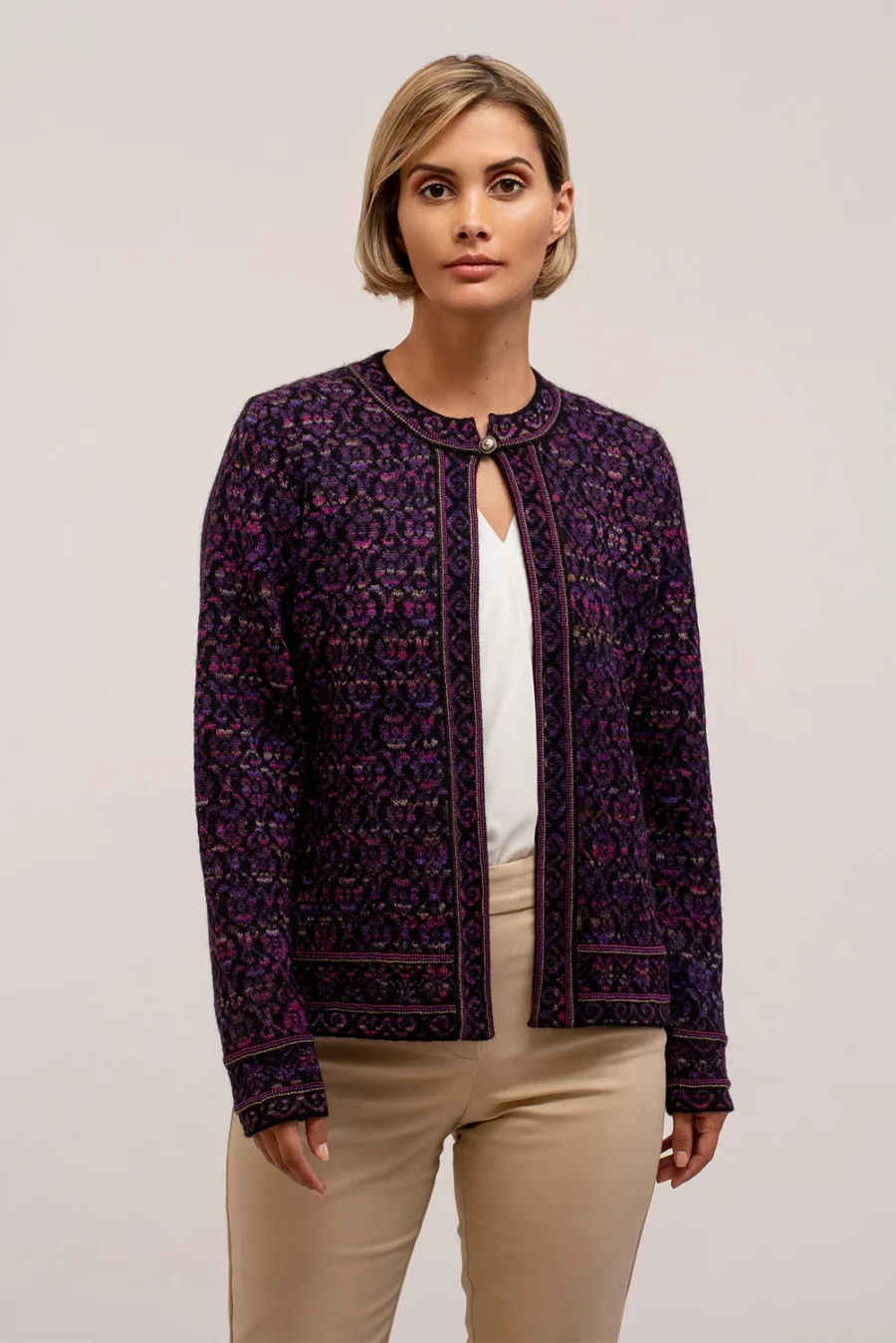 Cardigan Rosabel Morado