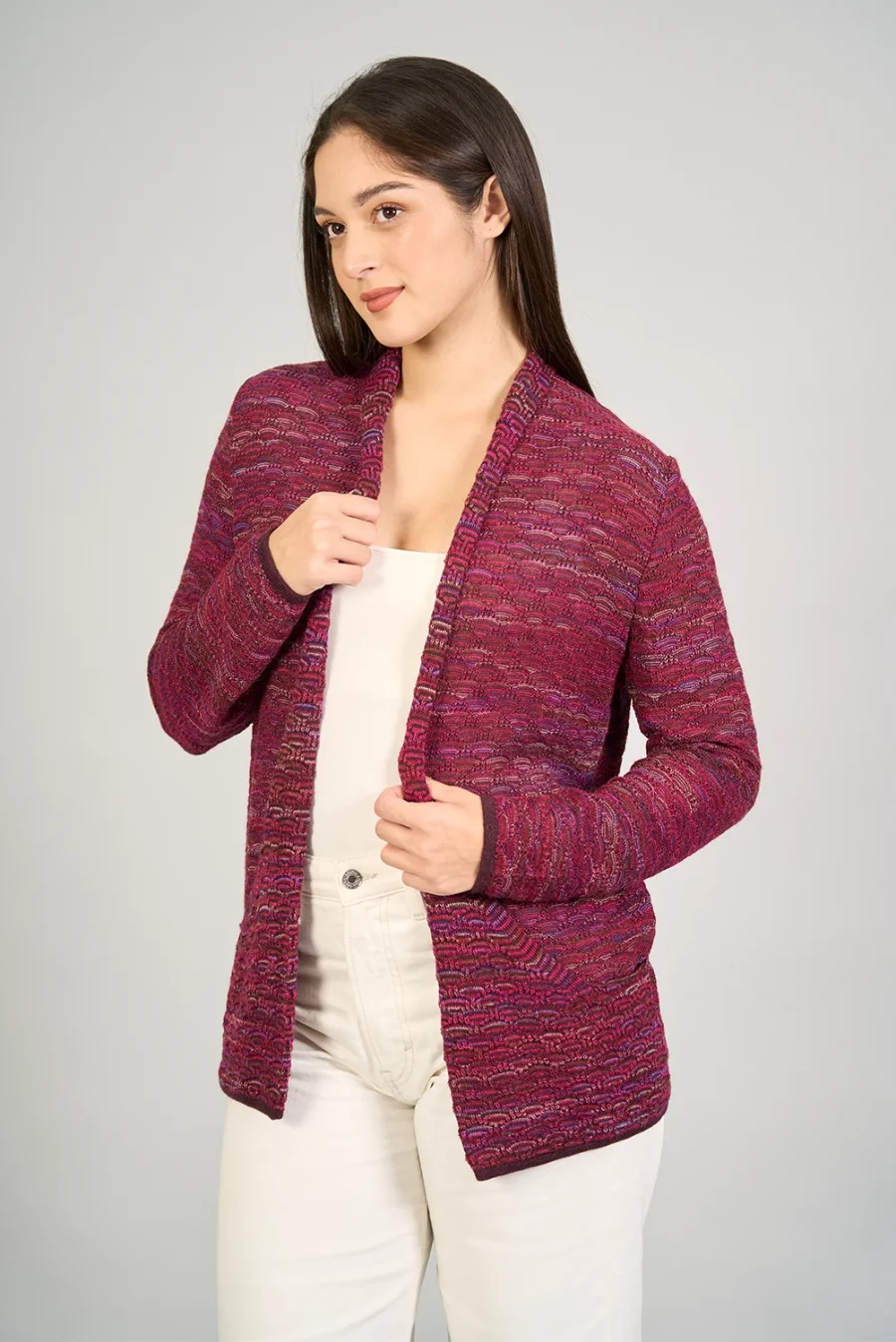 Saco Mosaico Morado