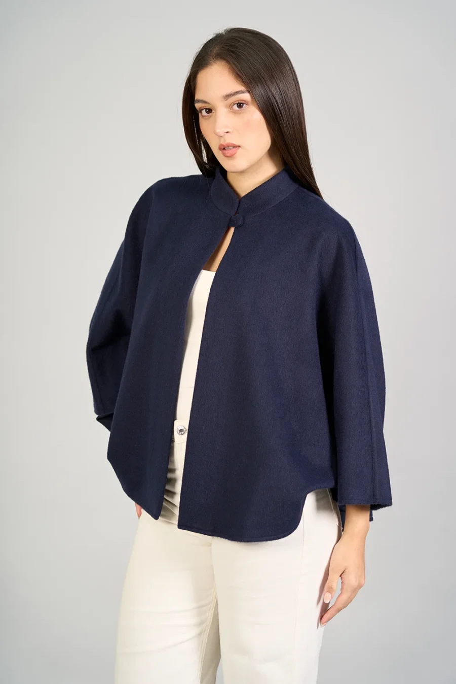 Capa Cassia Azul Marino