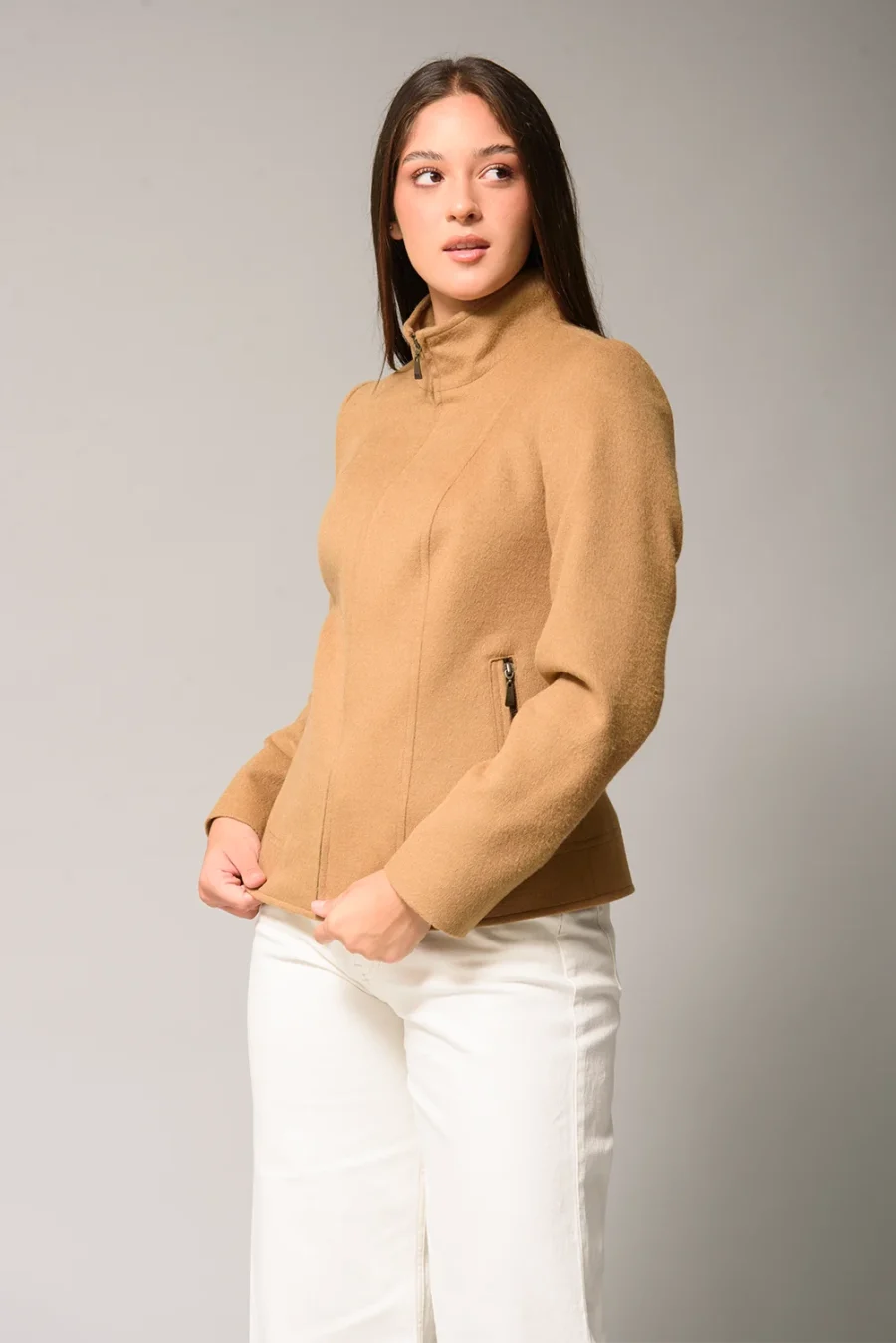 Casaca Nona Camel