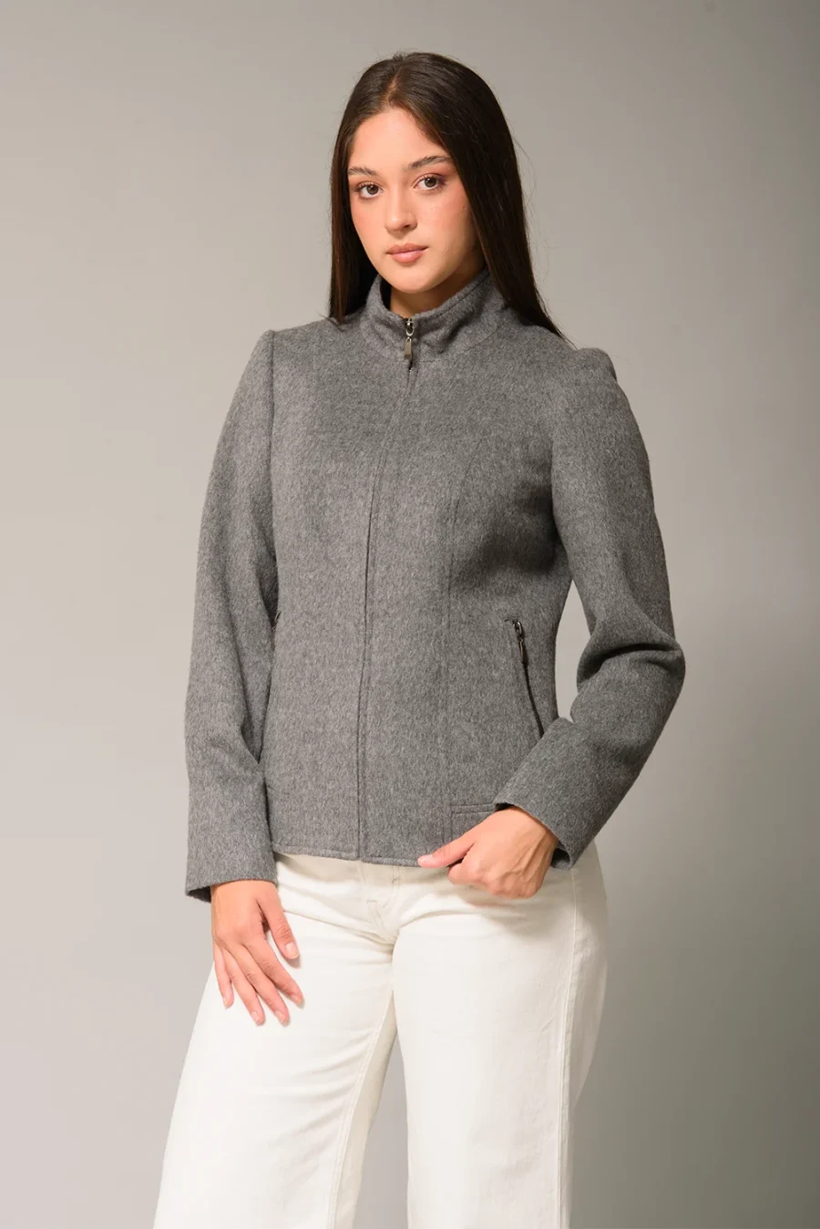 Casaca Nona Gris