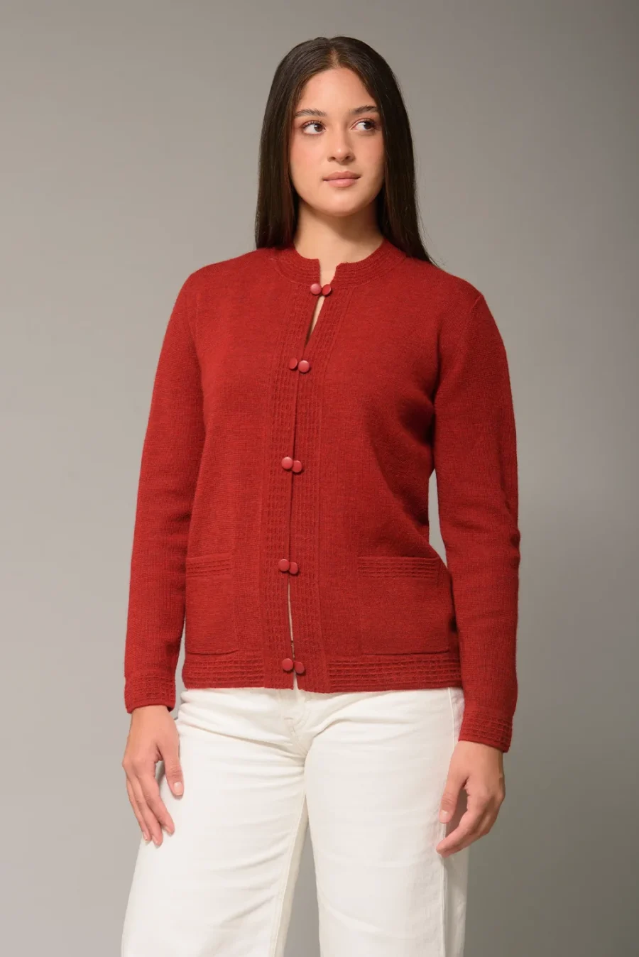 Saco Antuaneth Rojo