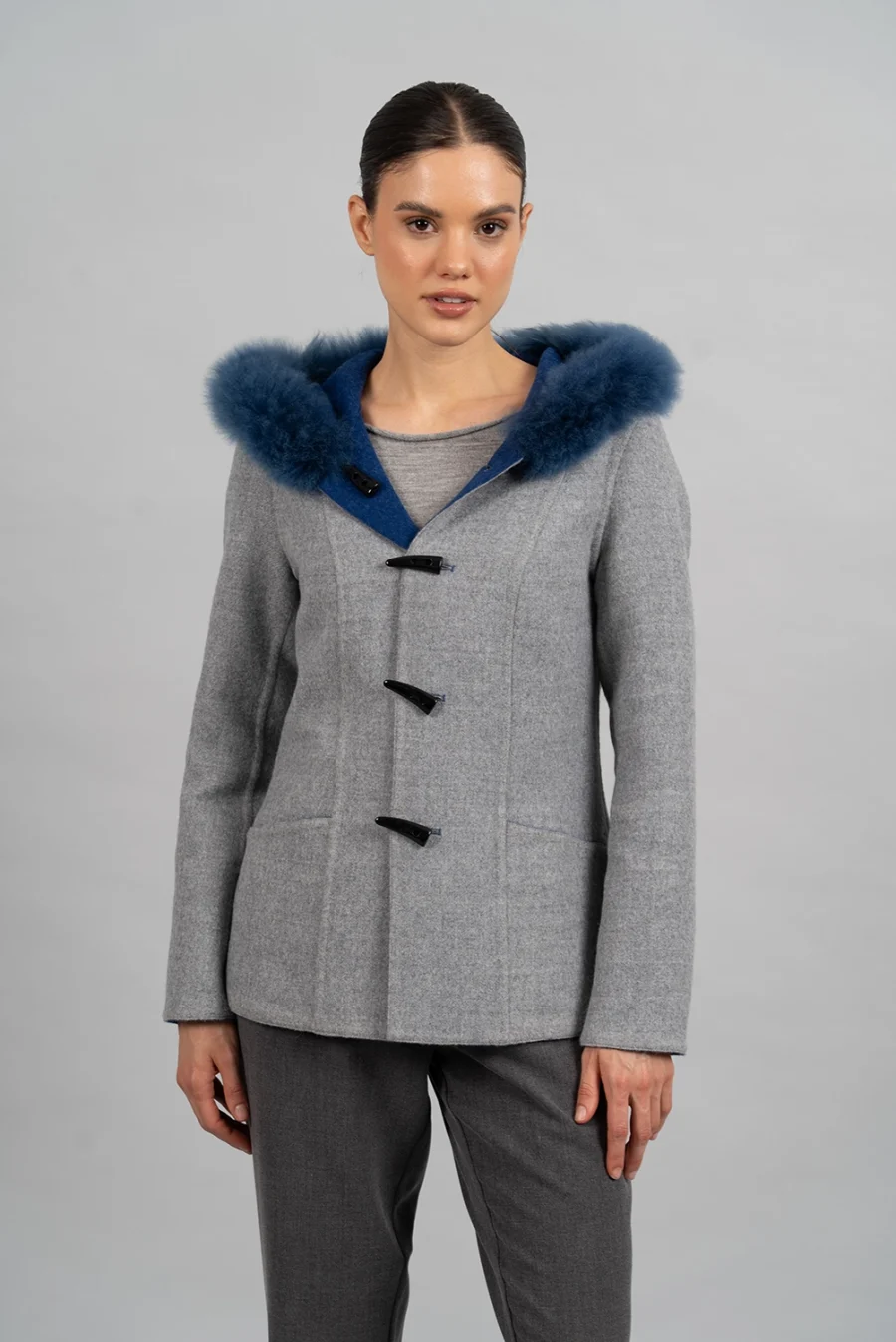 Saco Ariana Plata/Azul