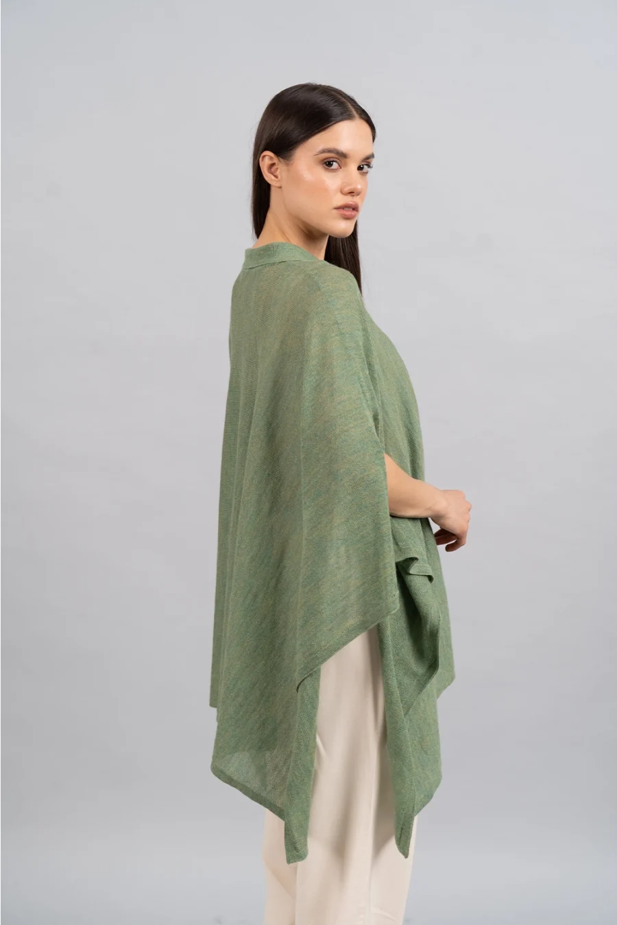 Poncho Alessia Verde