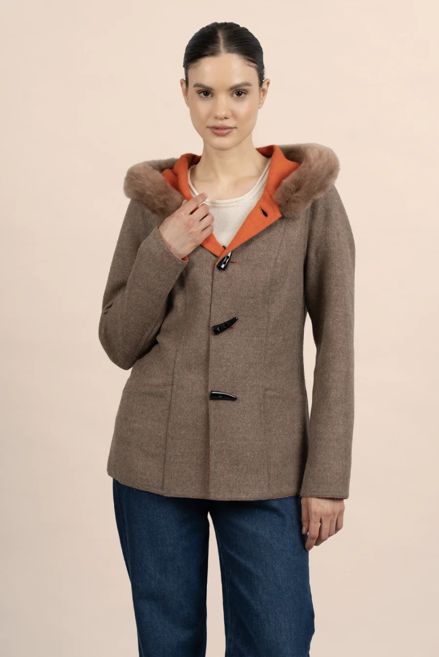 Saco Ariana Naranja/Arena