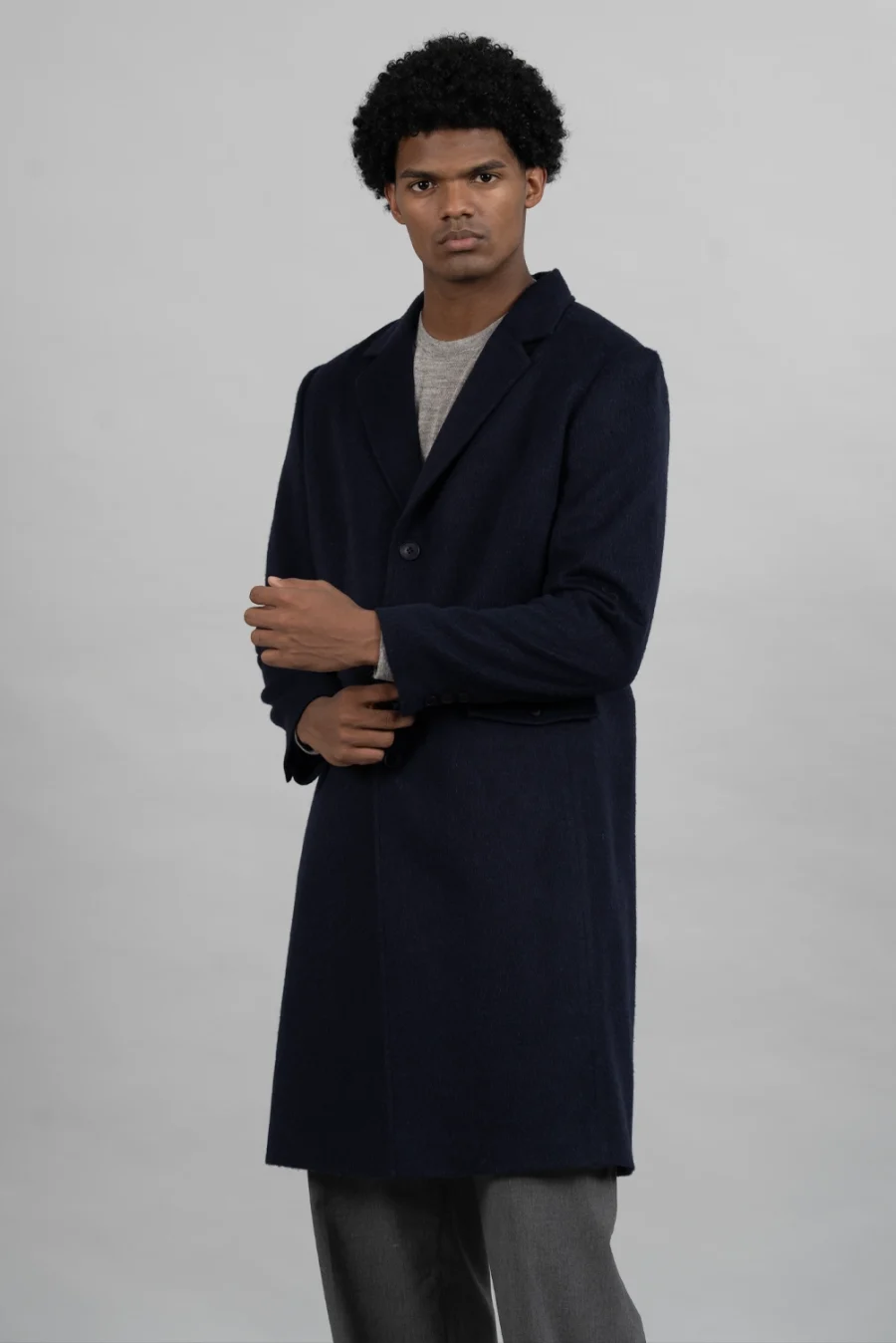 Abrigo Giuseppe Azul Marino