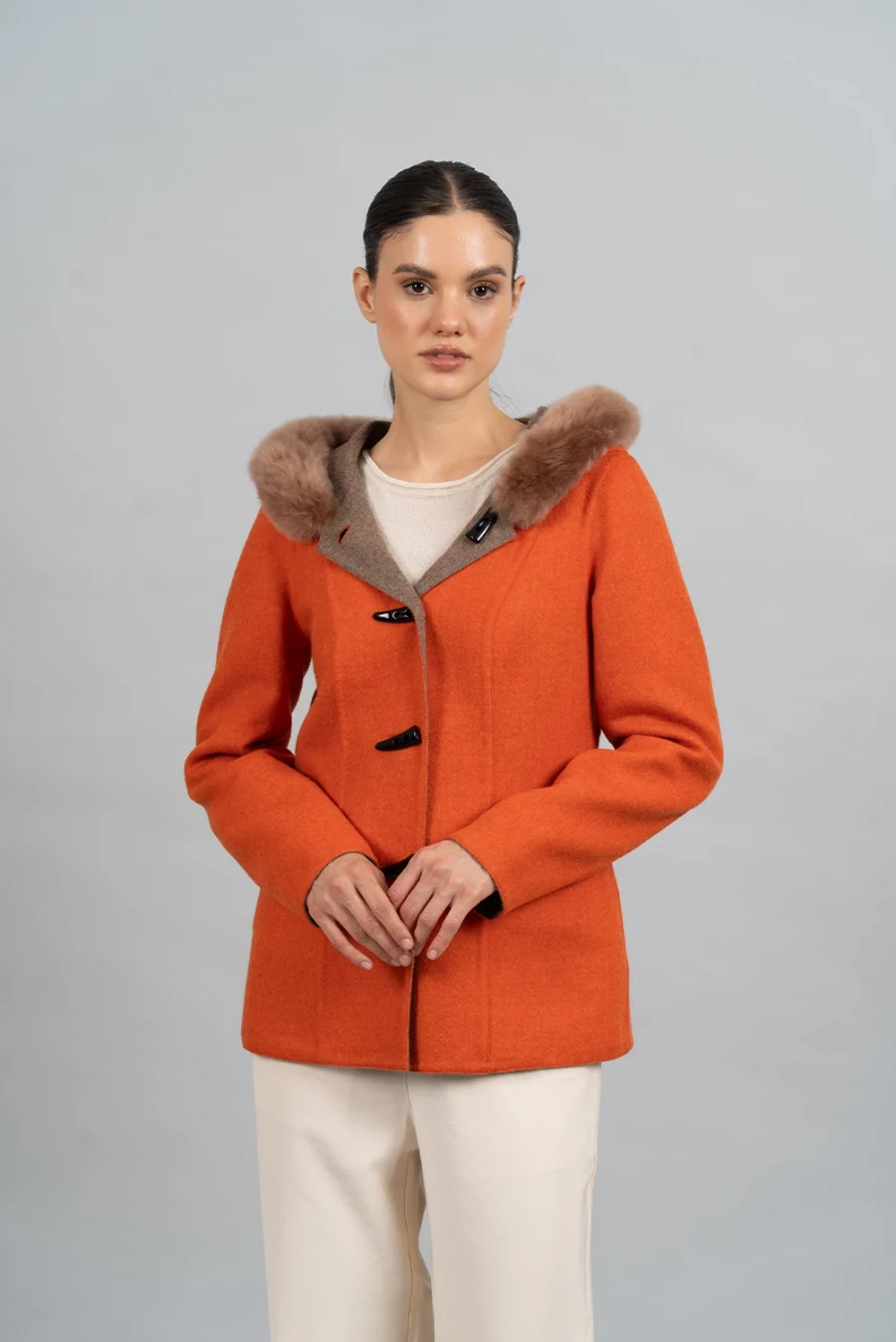 Saco Ariana Naranja/Camello