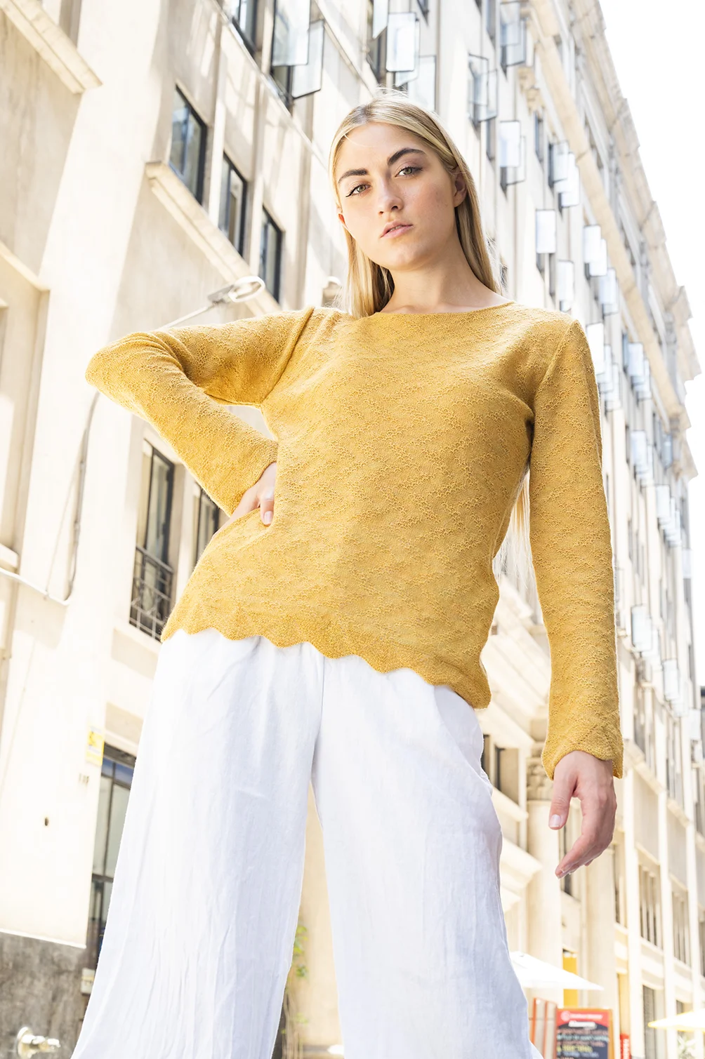 Sweater Laura- Yellow