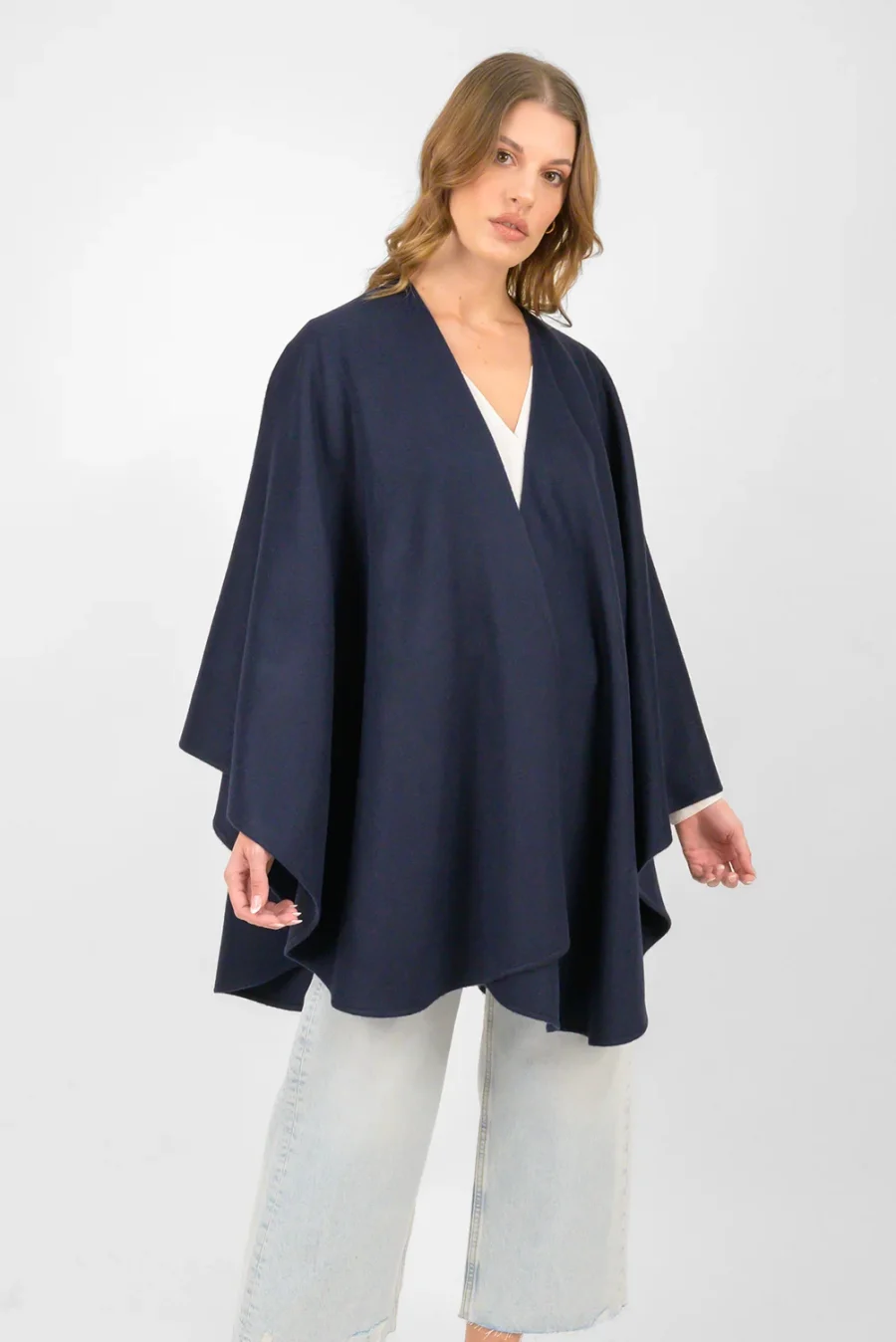 Tania Navy Blue Ruana