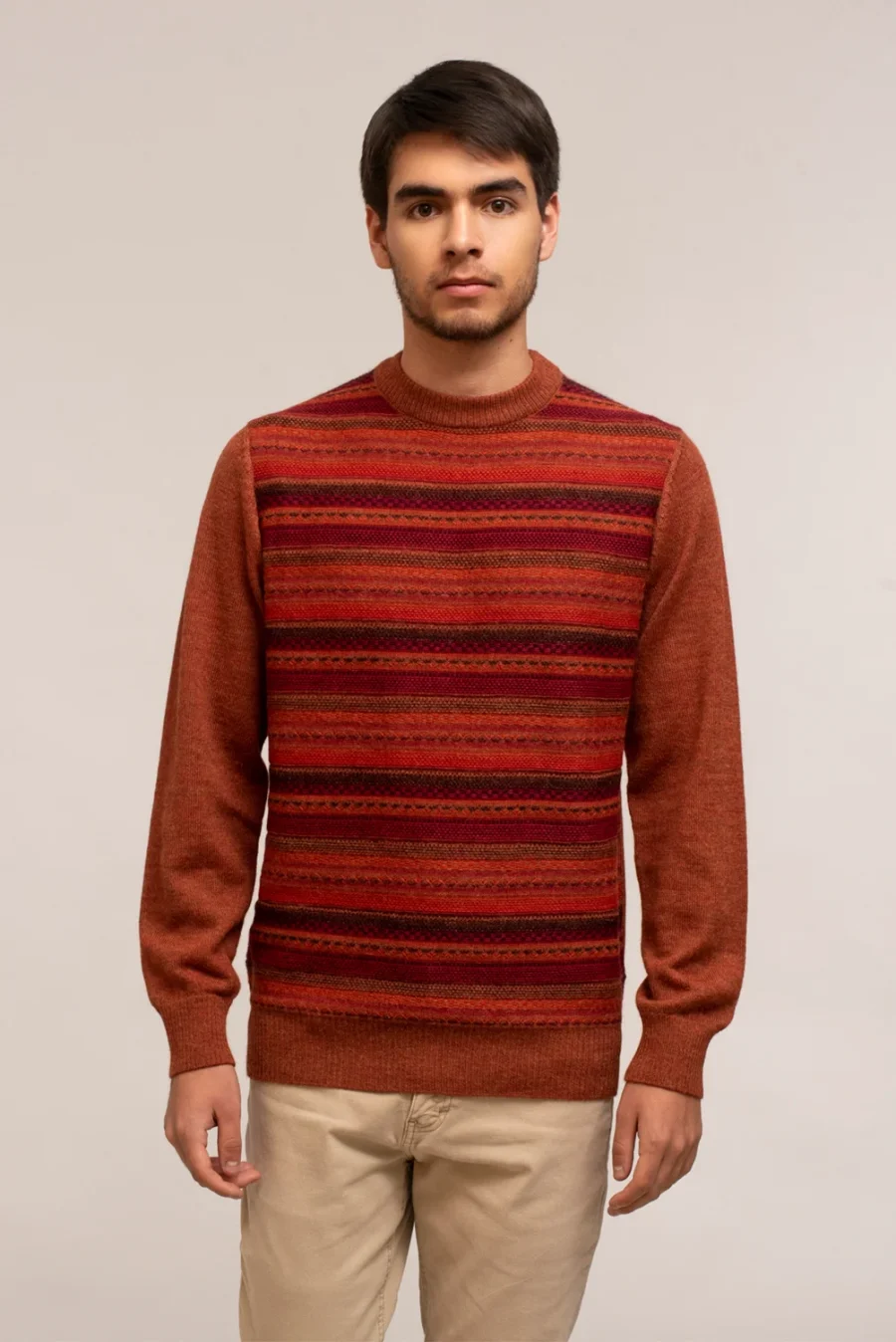 Runan Brick Red Sweater