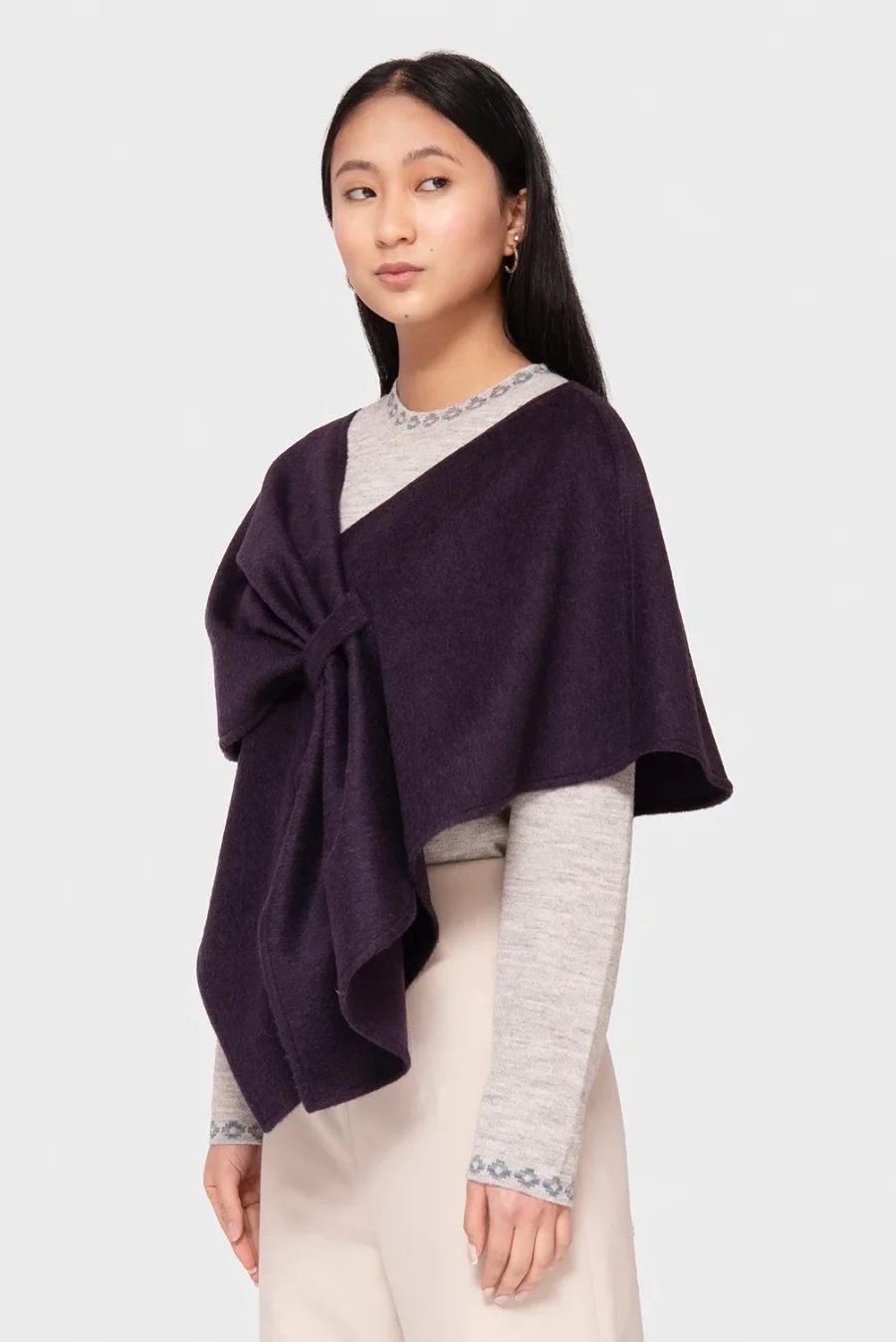 Emma Purple Cape
