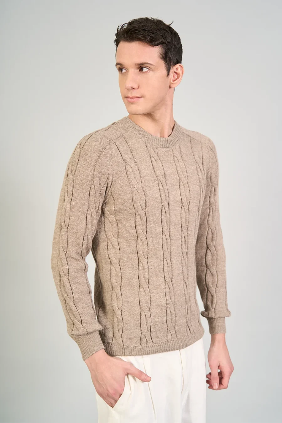 Estefano Beige Sweater