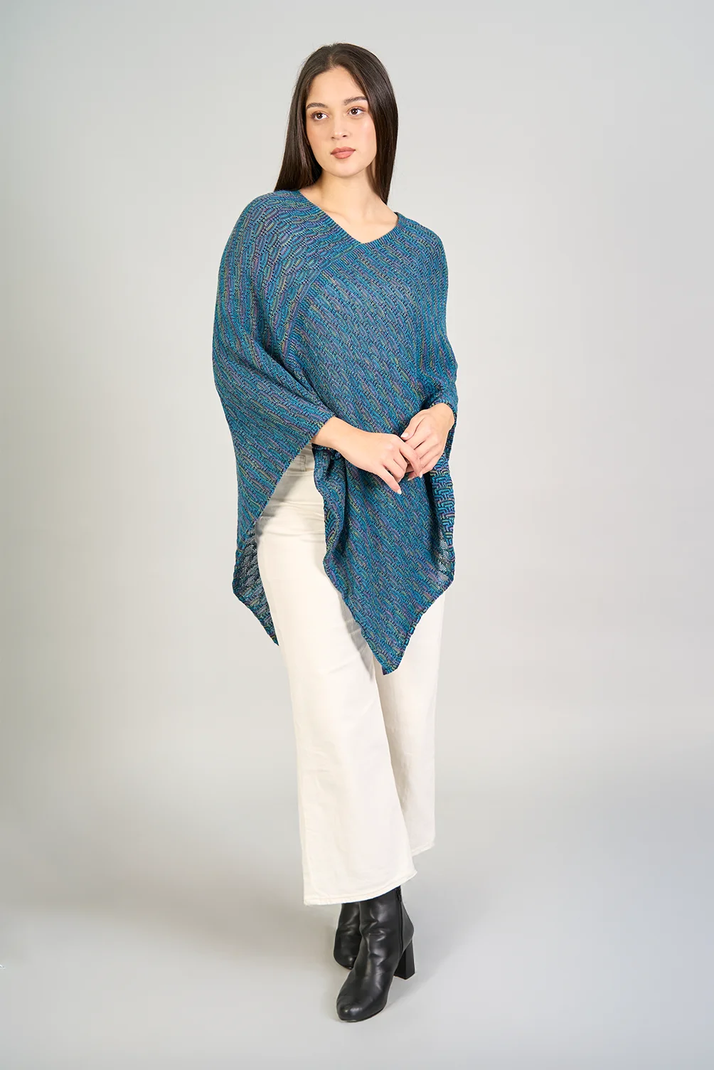 Poncho Mosaico_Turquesa_5