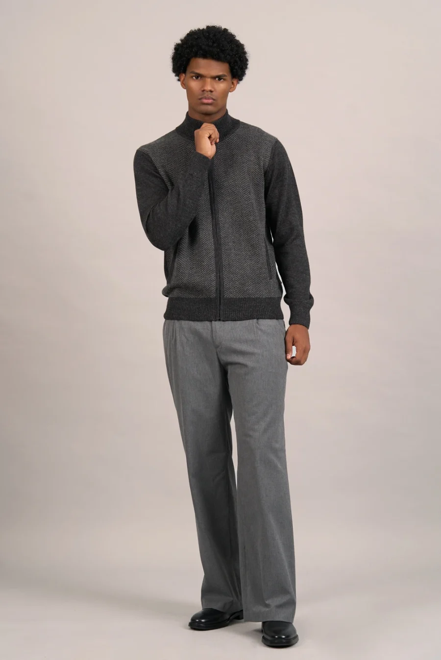 Javier Charcoal Jacket