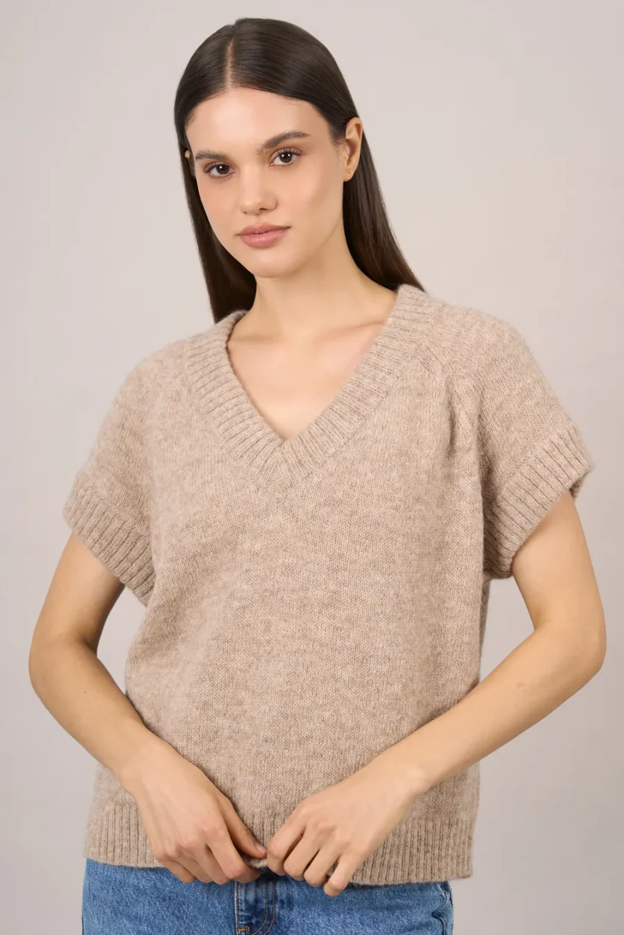 Suri Beige Sweater