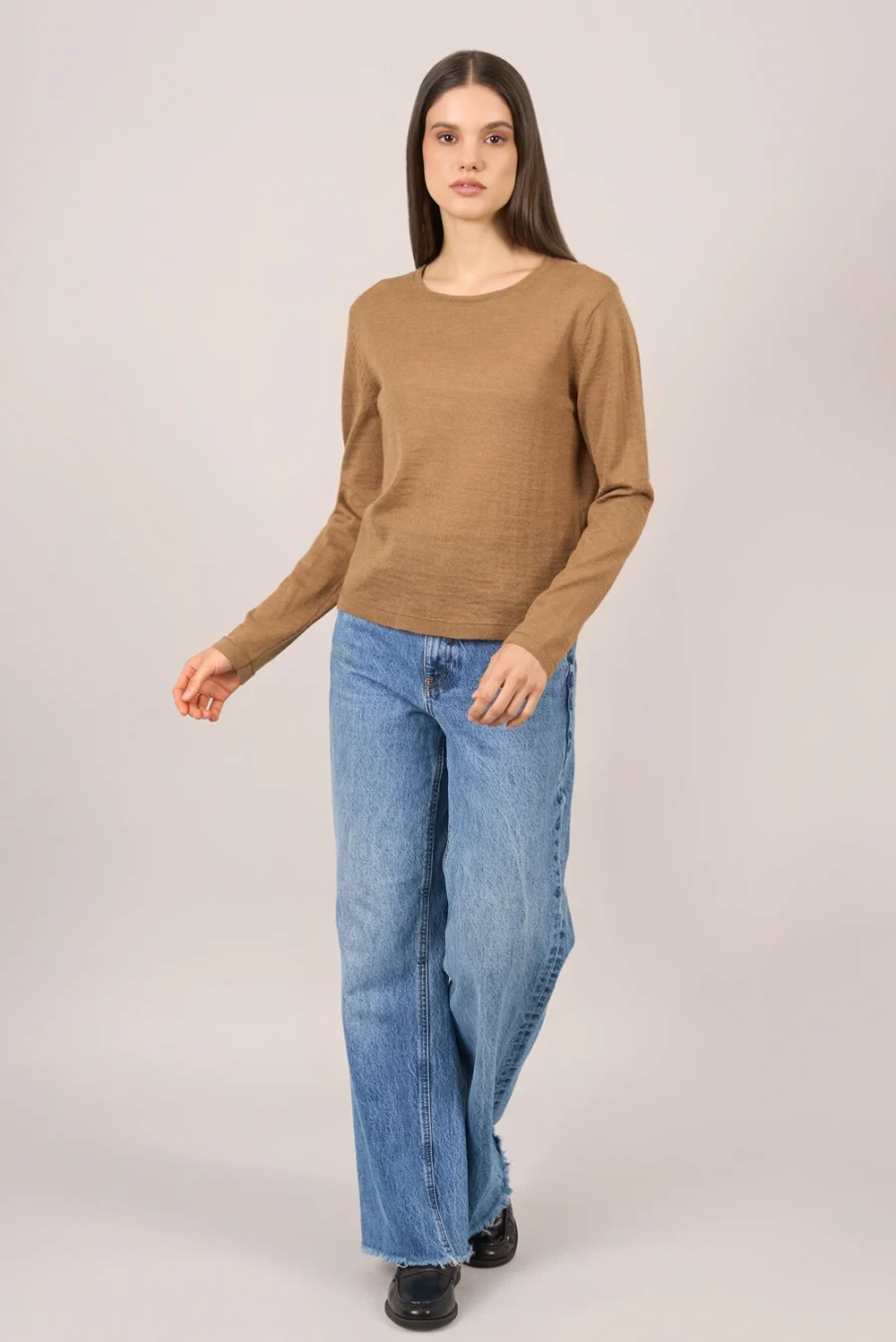 Elva Sweater – Camel