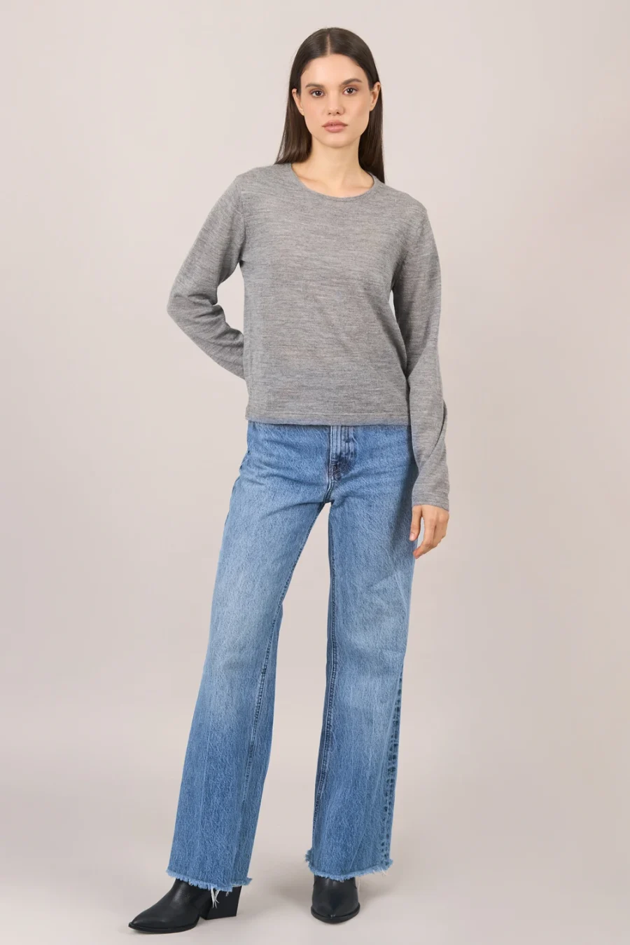 Elva Sweater – Silver