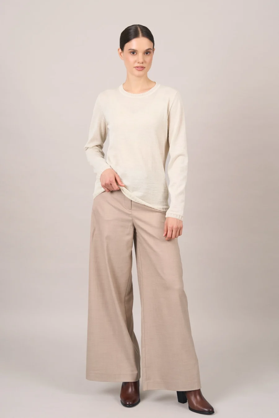 Leonela Bone Sweater