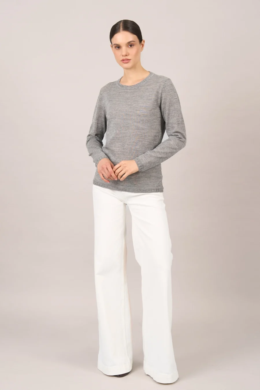 Leonela Silver Sweater