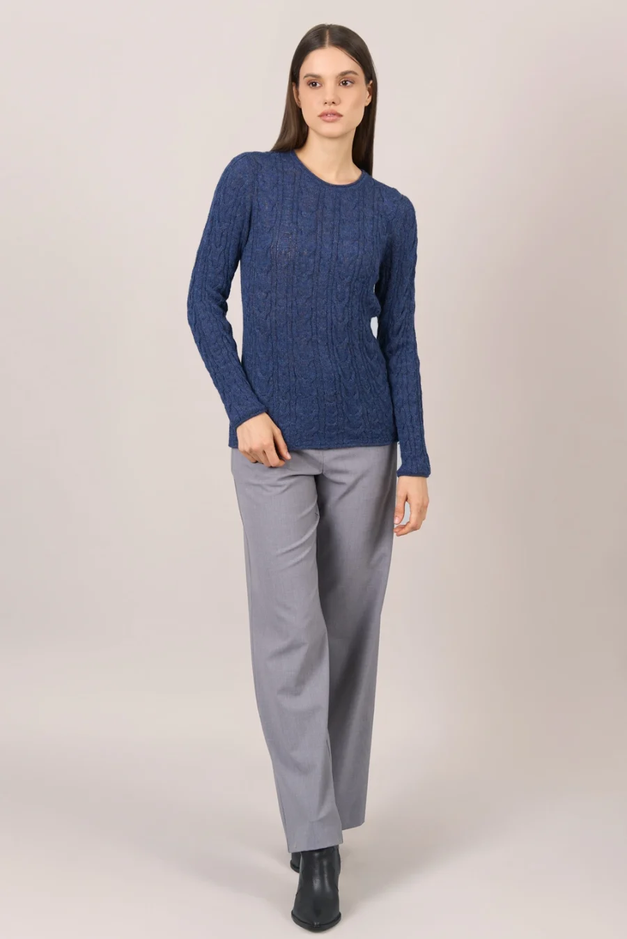 Milagros Sweater – Denim Blue