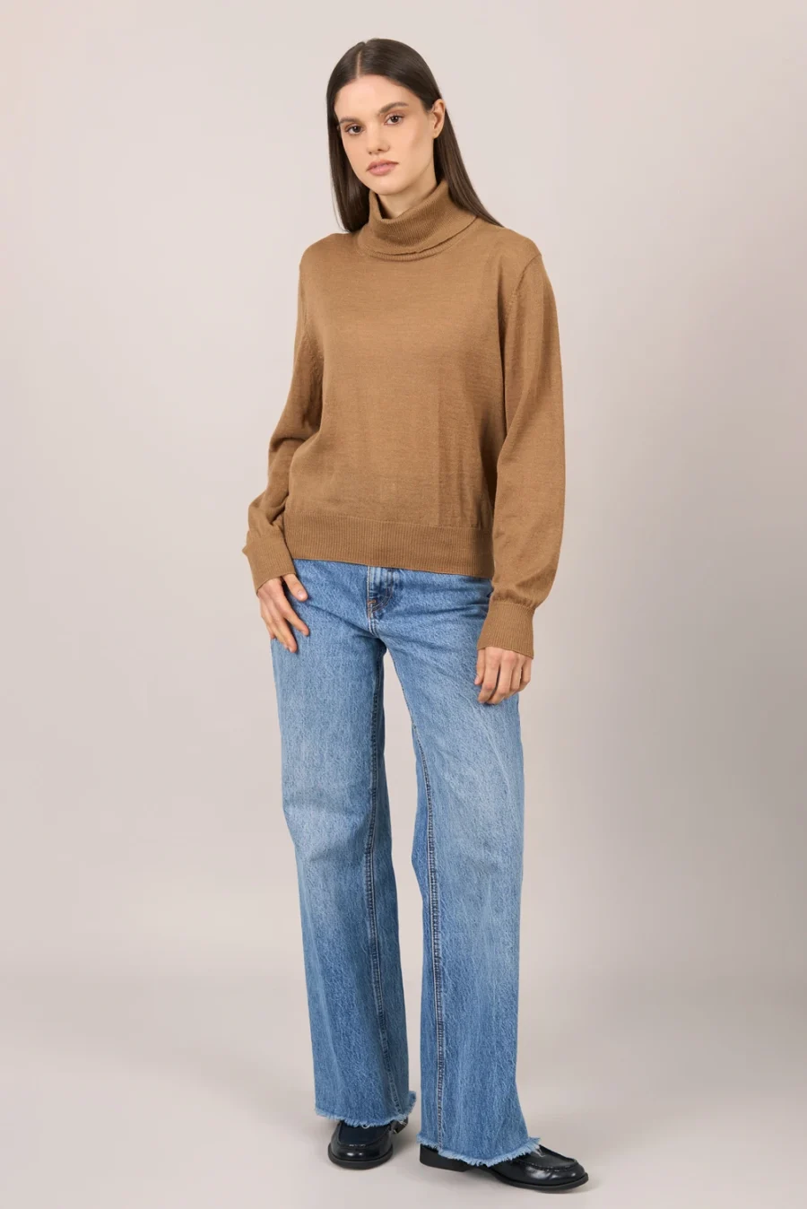 Scarlet Camel Sweater