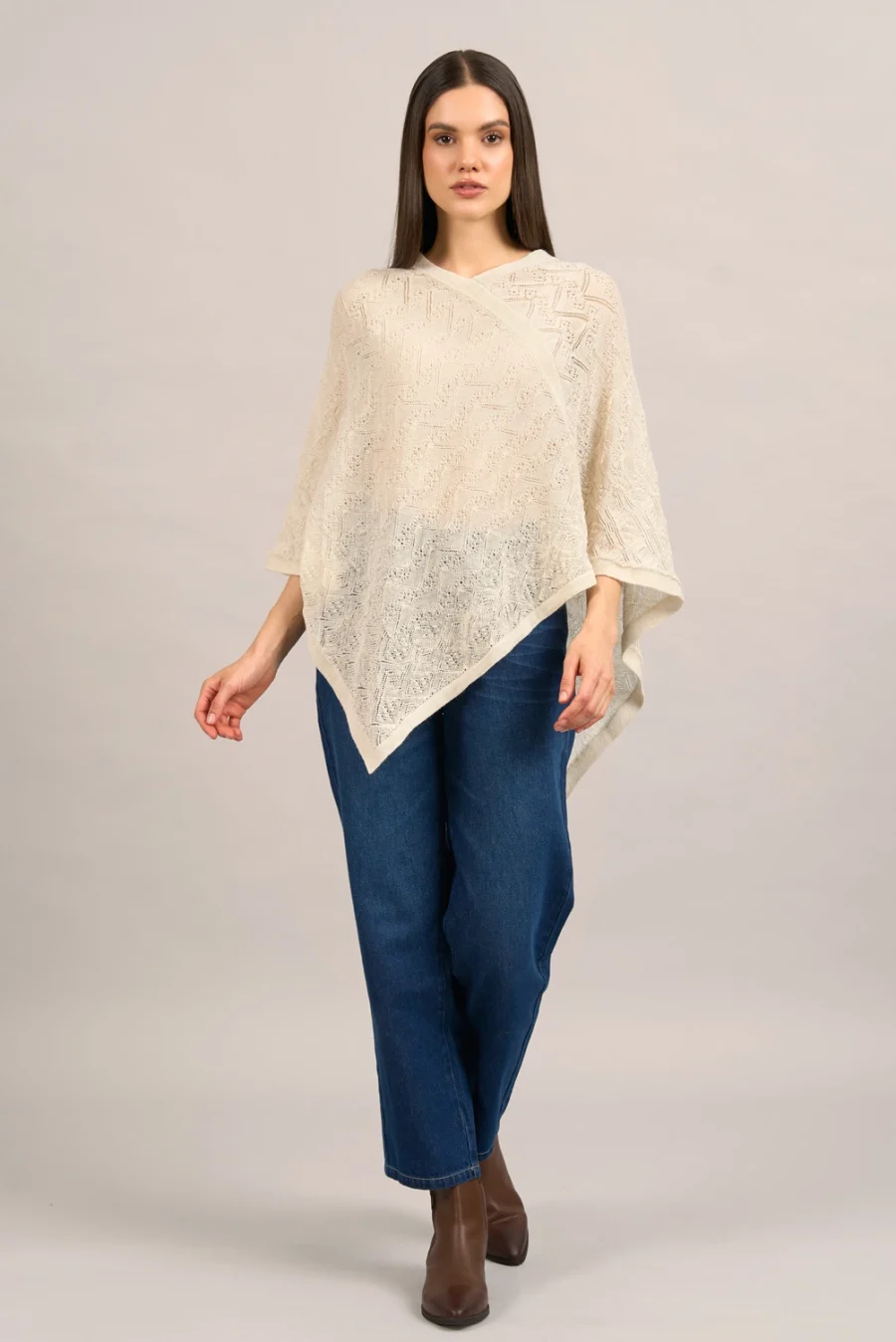 Aitana Bone Poncho