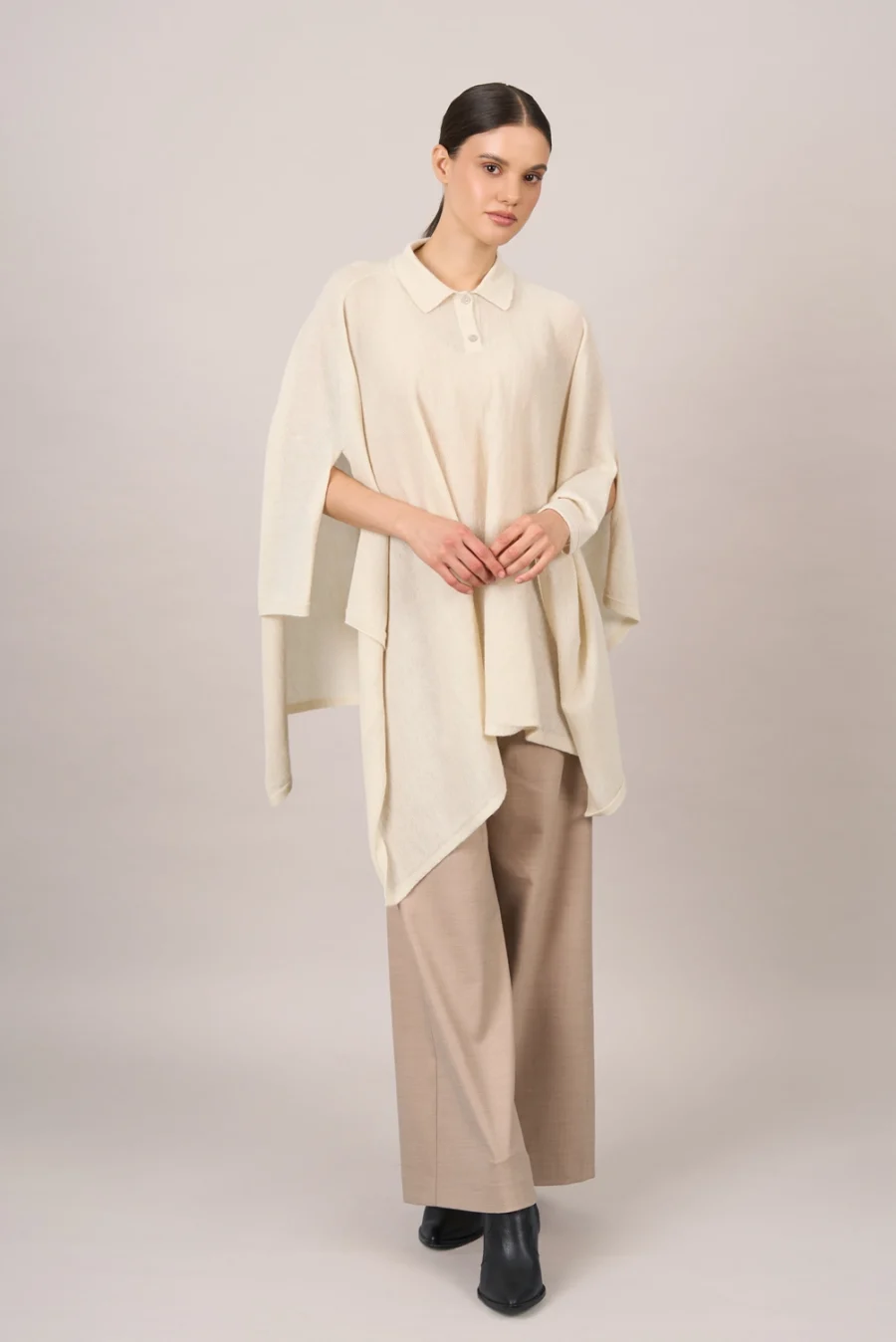 Alessia Bone Poncho