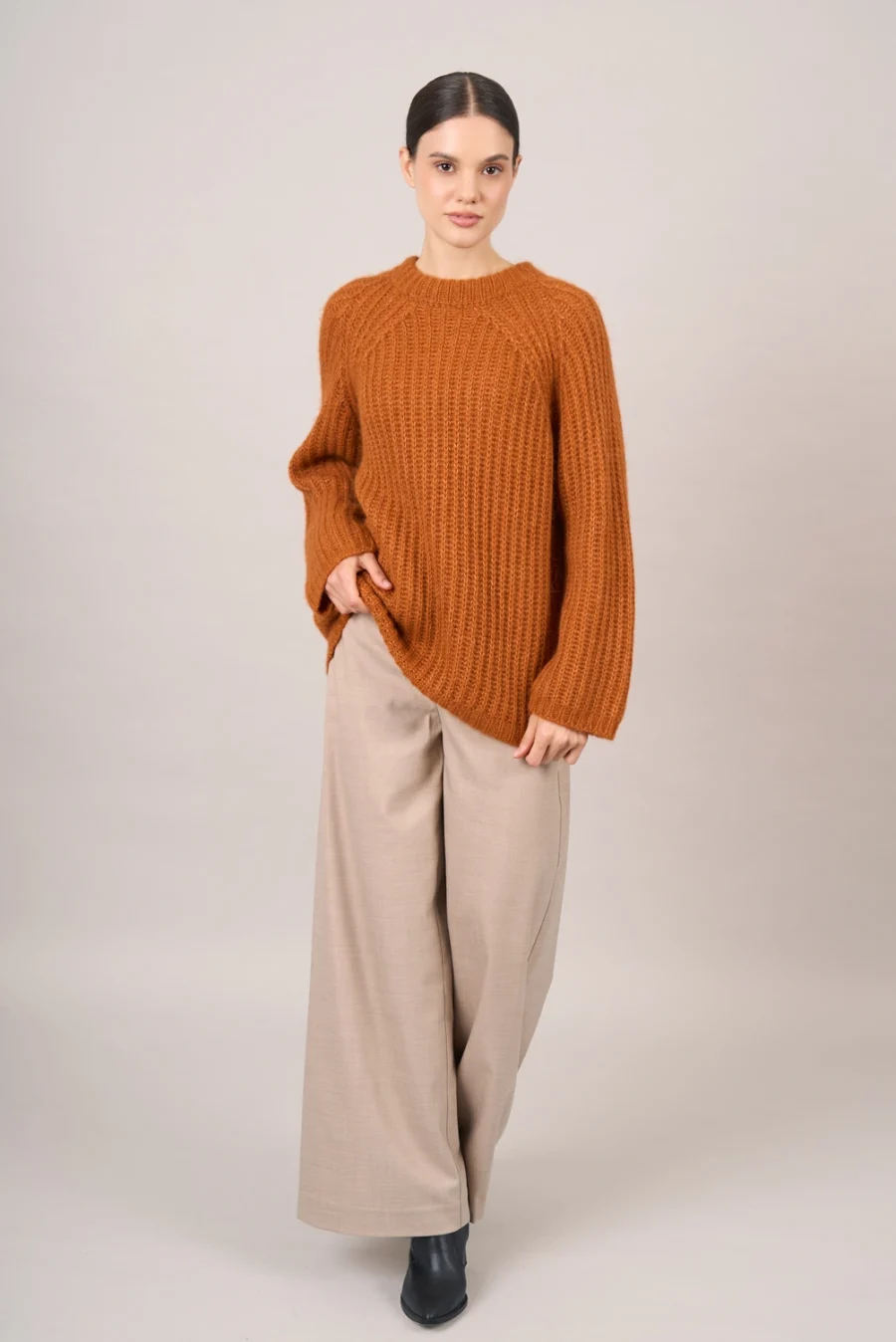 Belice Ochre Sweater