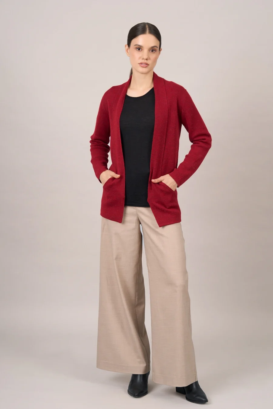 Betsabe Red Cardigan